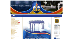 Desktop Screenshot of gabija.simnet.lt